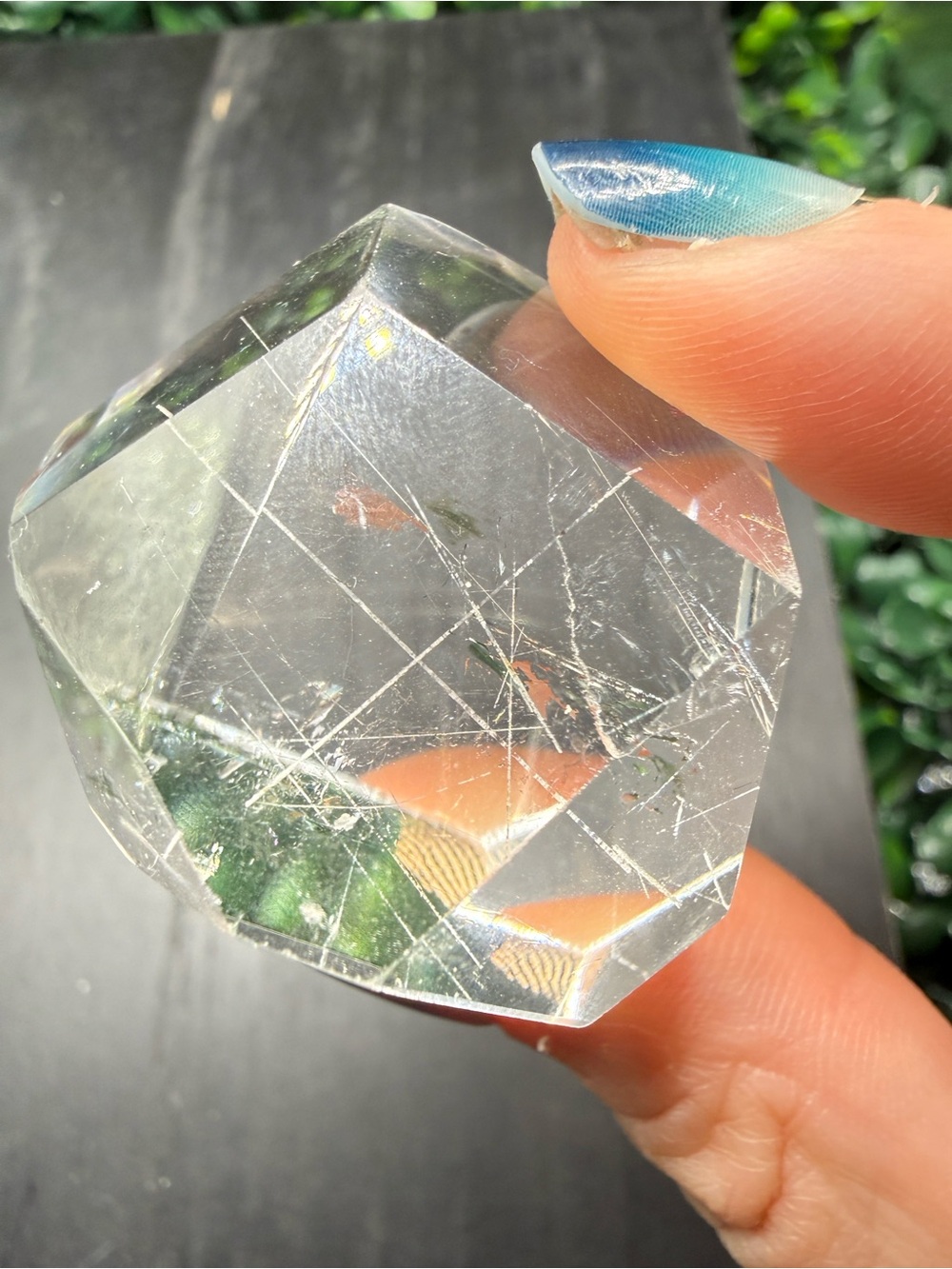 Incredible Silver Rutilated Clear Quartz Freeform